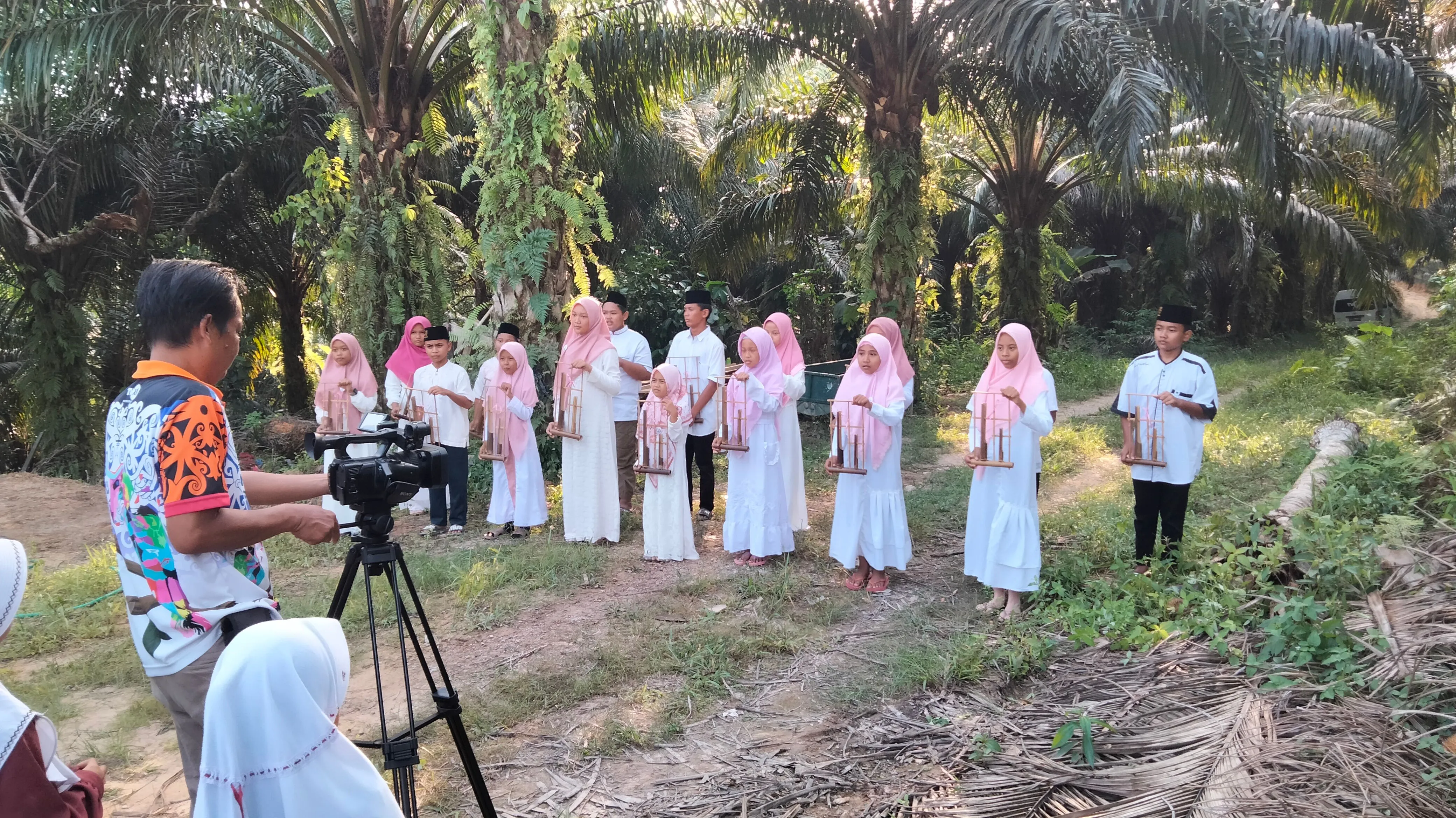 TVRI Kalteng Liputan Khusus di Surau Ka'bah Madani